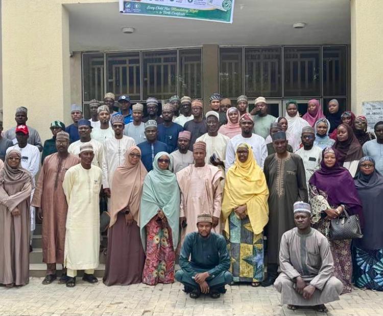 ACEPHAP, National Population Commission train supervisors on e-CRVS Birth Registration and Maternal Mortality Surveillance in Kano